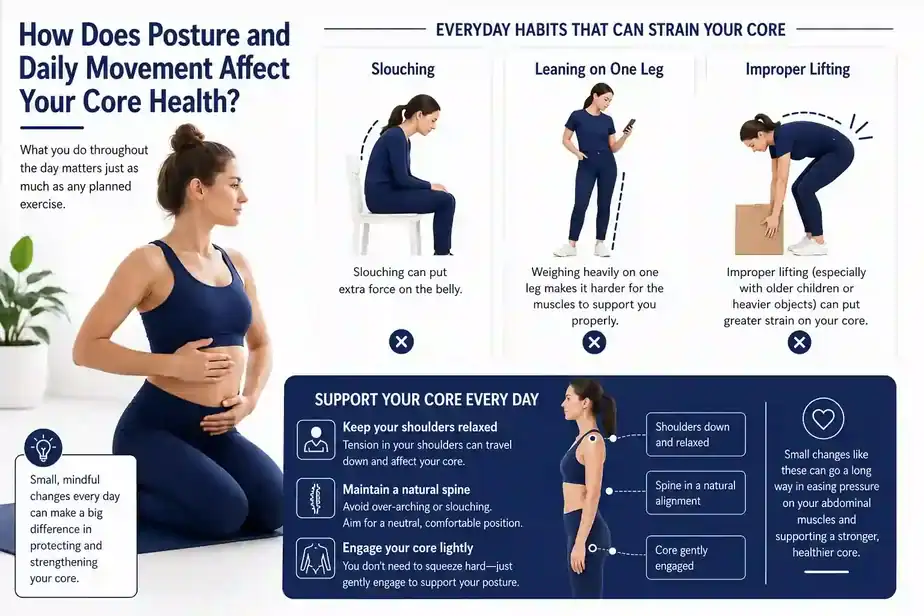 How Does Posture and Daily Movement Affect Your Core Health Poole?