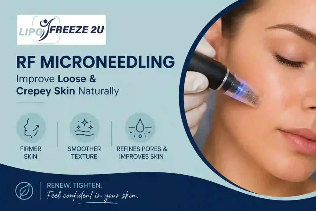 Can RF Microneedling Help Improve Loose and Crepey Skin Poole?